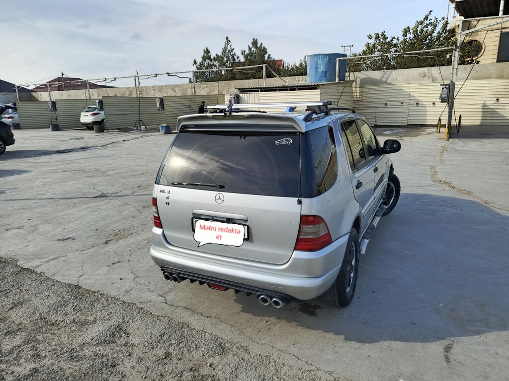 Mercedes-Benz M-Class: 3.2 l 2000 il Ofrouder/SUV — Avtomobillər, Saray (6)