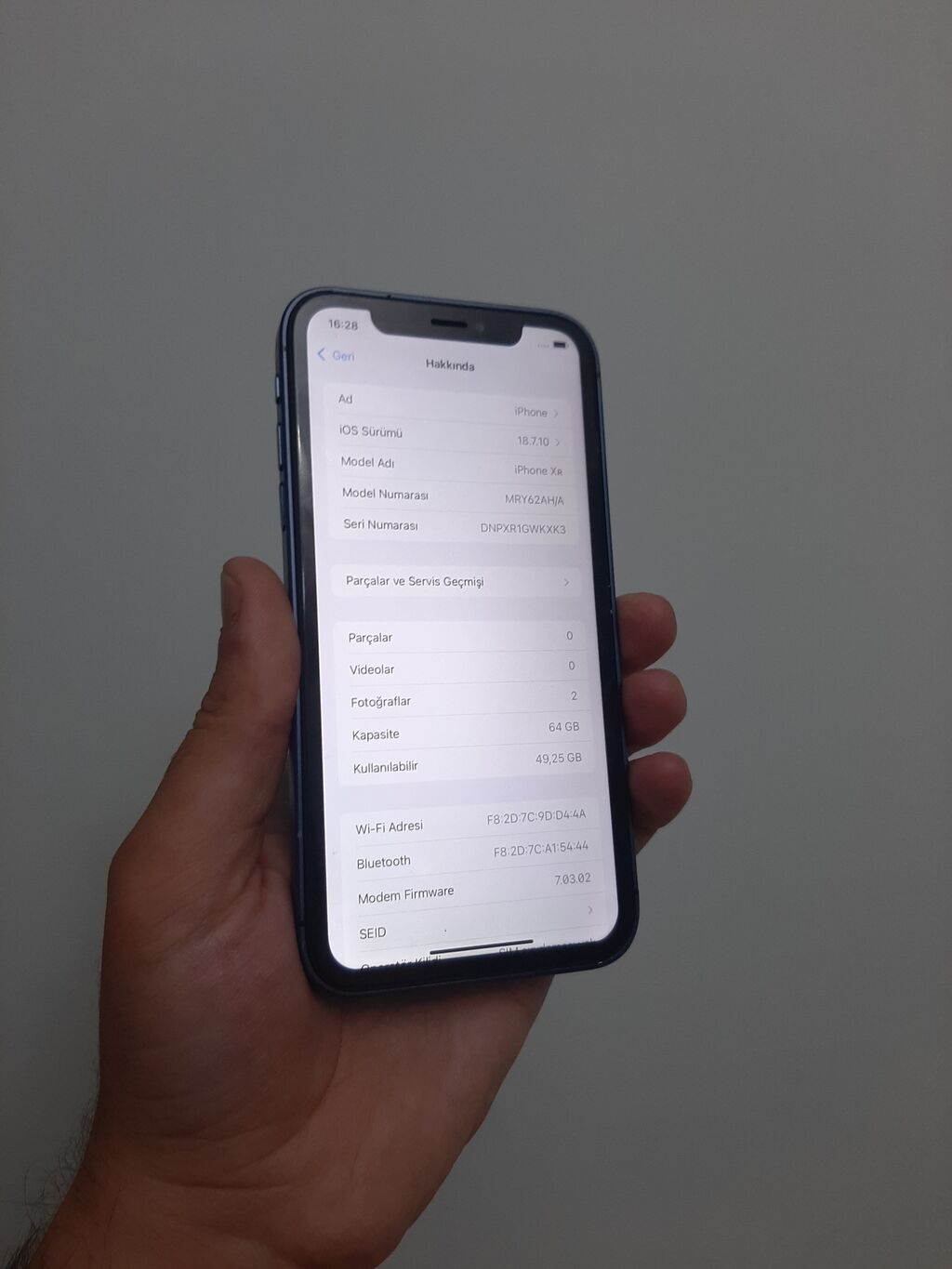 IPhone Xr, 64 GB, Mavi — Apple iPhone, Bakı (6)