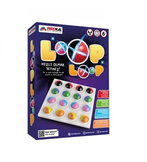 İnkişaf etdirici stolüstü oyun Redka Loop Loop, 6+ yaş — Bakı