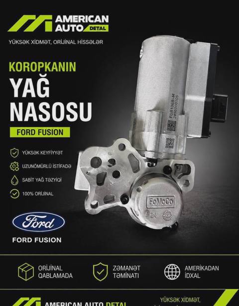 Yağ nasosu Ford Fusion 2013-2020 1.5 — 380 ₼ · Baku · Digər Yağ nasosu Ford Fusion 2013-2020 1.5 — Baku