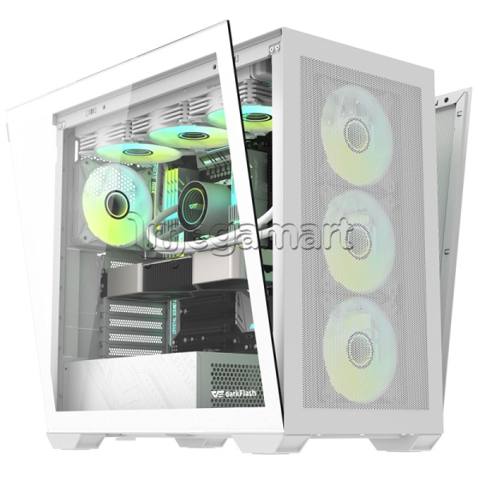 Kompüter korpusu Aigo DarkFlash DLX4000 Mesh White/Ağ — Баку