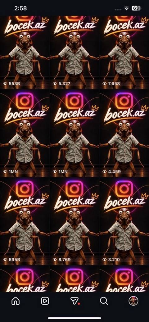Uyğun qiymətli milyon izlənməli ınstagram hesabı təklif edirik — Bakı