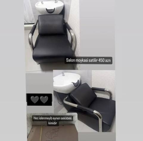 Salon moykası – komfortlu və funksional yuma kreslosu - Qara rəngli — 300 ₼ · Baku · Kreslo Salon moykası – komfortlu və funksional yuma kreslosu - Qara rəngli — Baku