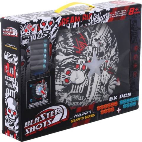 Blaster Kalili Toys Happy Graffiti Series, 8+ — 58.49 ₼ · Baku · Mallar Blaster Kalili Toys Happy Graffiti Series, 8+ — Baku