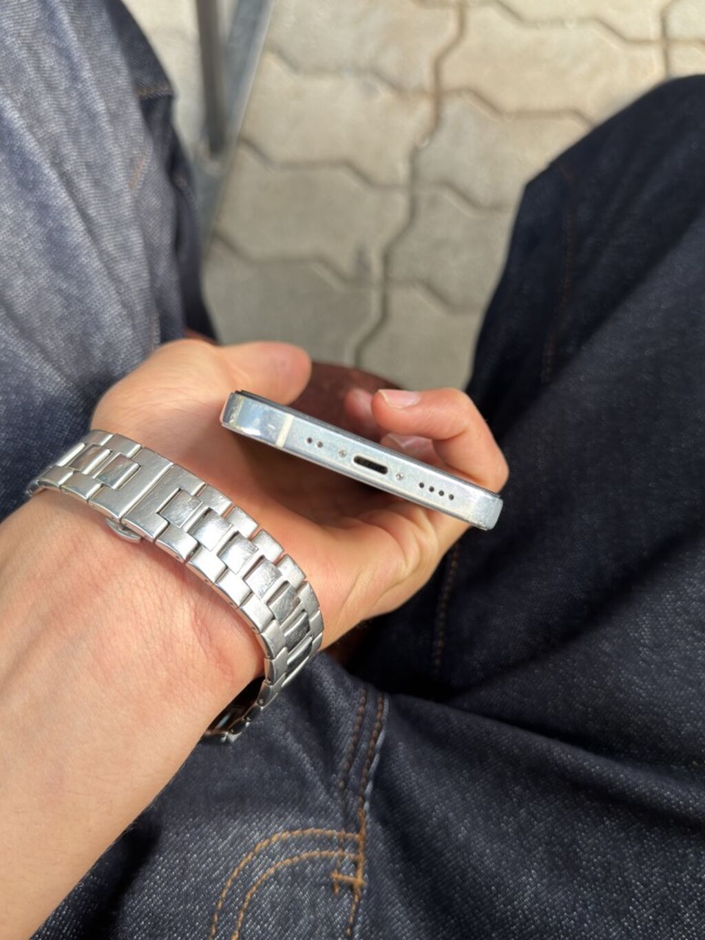 IPhone 12 mini, Ağ, Face ID — Apple iPhone, Gəncə (5)