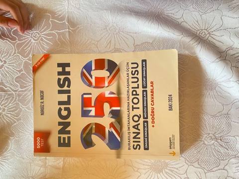 Məhsul: English 250 Sınaq Toplusu – Buraxılış imtahanlarına — 11 ₼ · Гедабей · Kitablar Məhsul: English 250 Sınaq Toplusu – Buraxılış imtahanlarına — Гедабей