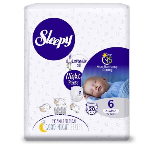 Tuman-bezlər Sleepy Night Lavander Oil 6 XL, 15-27 kq, 20 əd — Baku