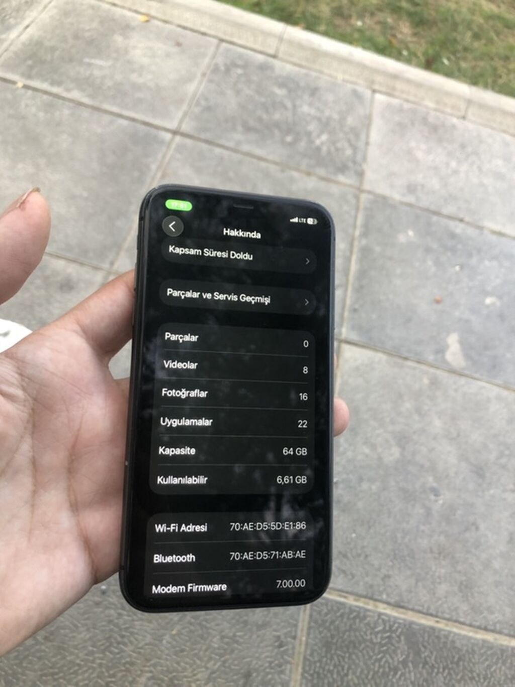 IPhone 11, 64 GB, Qara, Face ID — Apple iPhone, Mingəçevir (4)