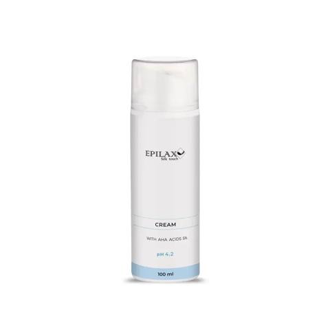Krem-pilinq bədən və üz üçün Epilax Silk Touch ANA turşusu ilə 5% pH 4.2 100 ml — Товары