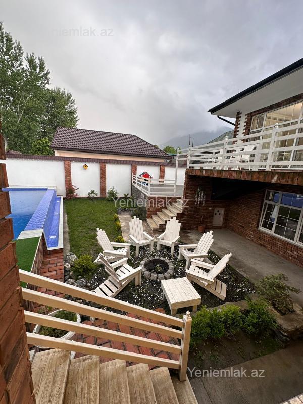 Daily rent: 4-room house / Cottage / Villa, 250 m² — Ev, villa, Qəbələ (3)