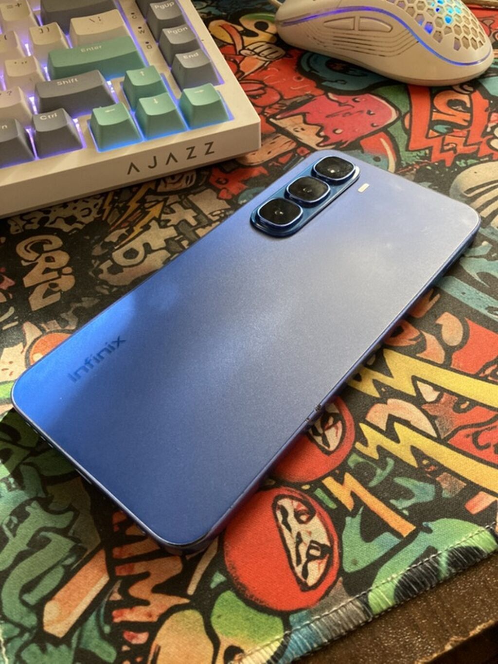 Infinix Hot 60, 128 GB, rəng - Mavi