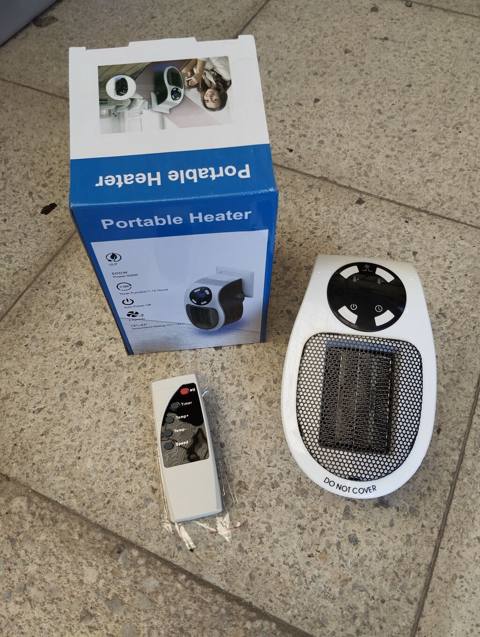 Portable Heater – şəbəkə rozetkasına qoşulan mini elektrik qızdırıcı — Bakı