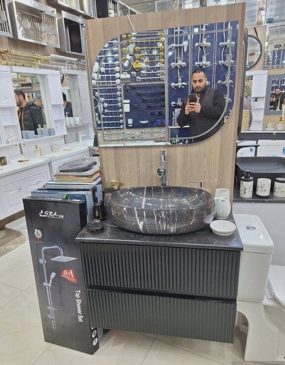 Düzbucaqlı çanaq, Ağ rəng — Mətbəx lavabolarında, Bakı