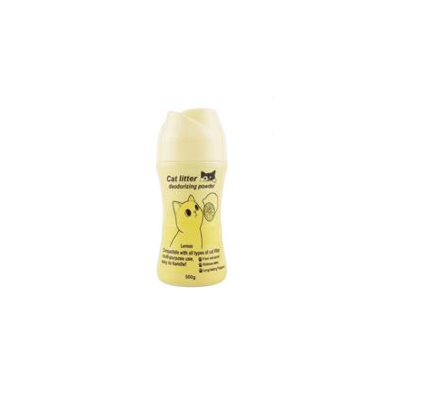Qoxunun neytrallaşdırıcı toz Cat Litter Lemon, 500 q — საქონელი