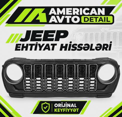 Radiator barmaqlığı Jeep Wrangler 2025-2026 restyling — Баку