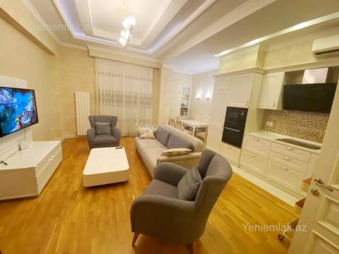 Kirayə 3 otaqlı Bina evi menzil (Yeni tikili), 100 m², Xətai rayonu — Namiq bəy — Батир