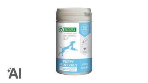 Vitaminlər küçüklər və cavan itlər üçün Nature's Protection Puppy Minerals, 100 q — Bakı