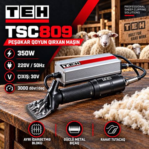 Qoyun qırxan maşın TEH TSC809 — Товары