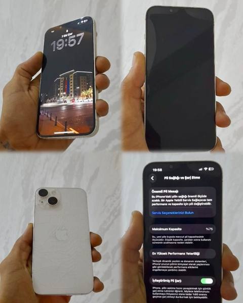 IPhone 14, 128 GB, Ağ, Face ID — 550 ₼ · Сарай · Apple iPhone IPhone 14, 128 GB, Ağ, Face ID — Сарай