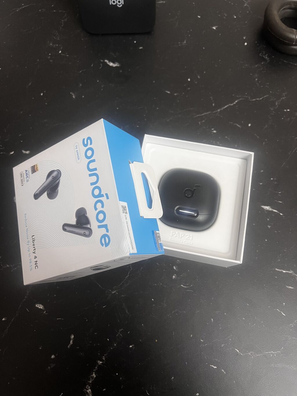 İşlənmiş Simsiz (Bluetooth) Qulaqcıqlar, Anker, rəng - Qara — Qulaqcıqlar, Masazır (5)