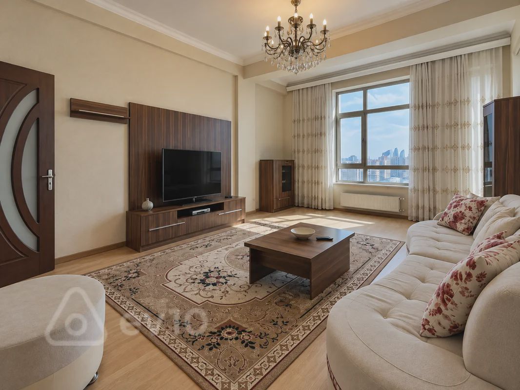For rent: 2-room apartment (new building), 95 m² — Mənzil, Bakı (3)