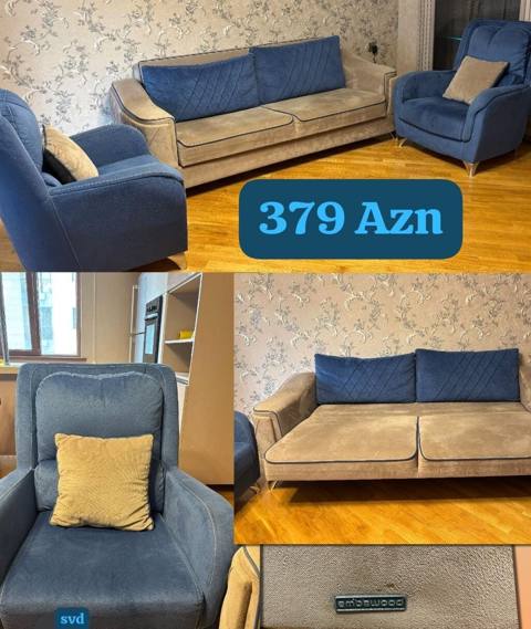 Embawood divan+2 kreslo divan açılır. 380 Azn.ehmedli Sevda — Saray