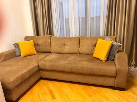 Künc divan, İşlənmiş, Açılan, Bazalı — 430 ₼ · Баку · Divanlər Künc divan, İşlənmiş, Açılan, Bazalı — Баку