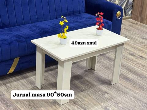 Düz masa, Açılmayan, Təkərsiz, Sadə laminat, Zəmanətsiz — Масазыр