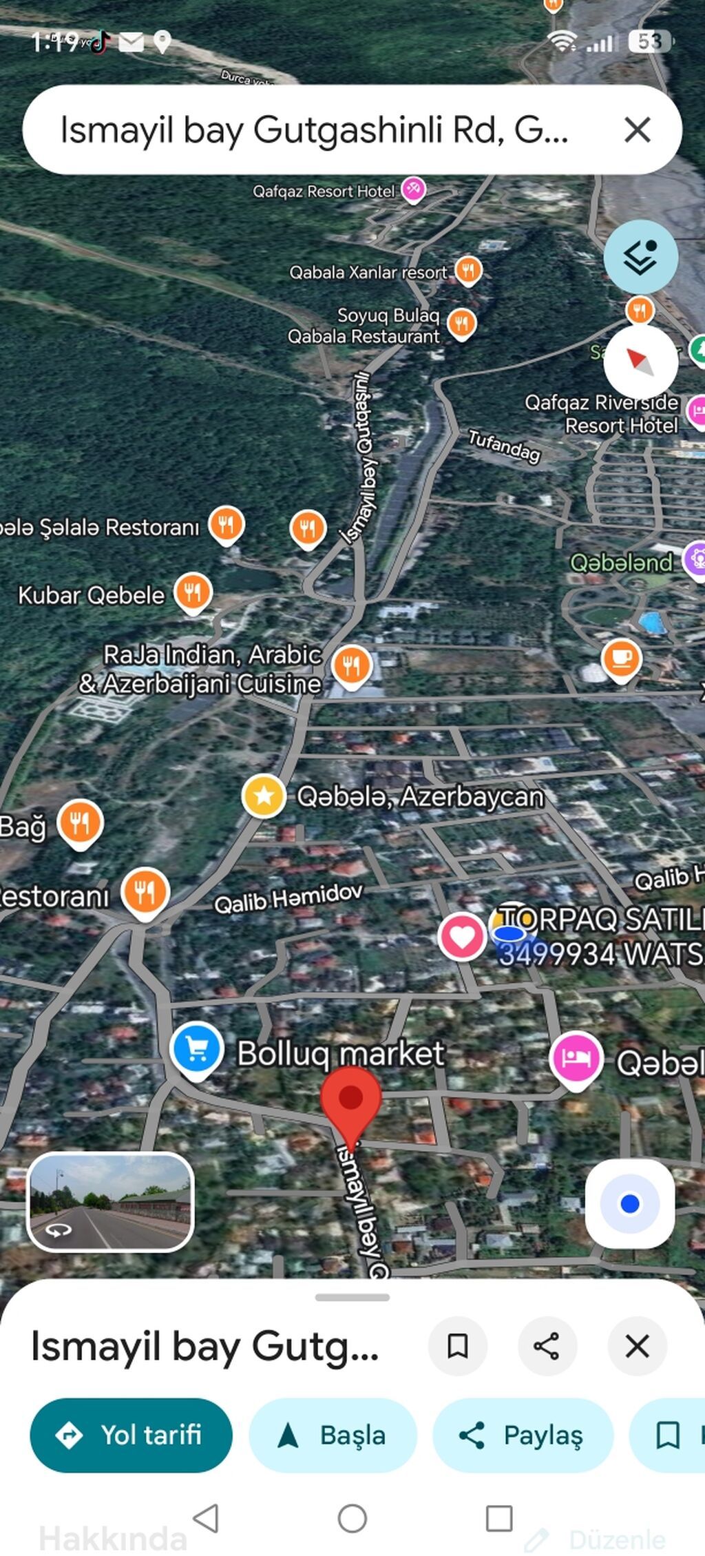 For sale: land, 3 sot — Torpaq, Qəbələ (3)