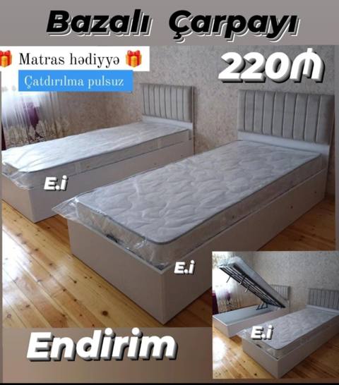 Bazalı tək çarpayı - Üst hissə qaldırılan bazalı konstruksiya – geniş — 220 ₼ · Масазыр · Yataqlar Bazalı tək çarpayı - Üst hissə qaldırılan bazalı konstruksiya – geniş — Масазыр