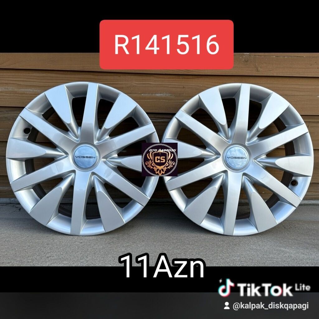 Kalpak Universal disk teker disk qapagi diskqapaqlari hyundai kia opel — Avtomobil qapağı, Bakı (10)