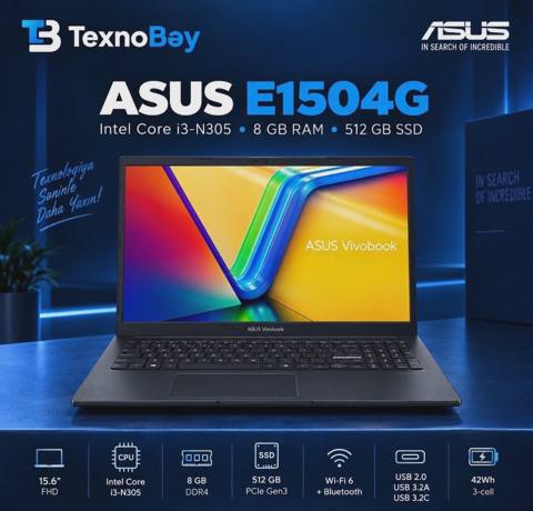 Notbuk Asus Vivobook — Баку