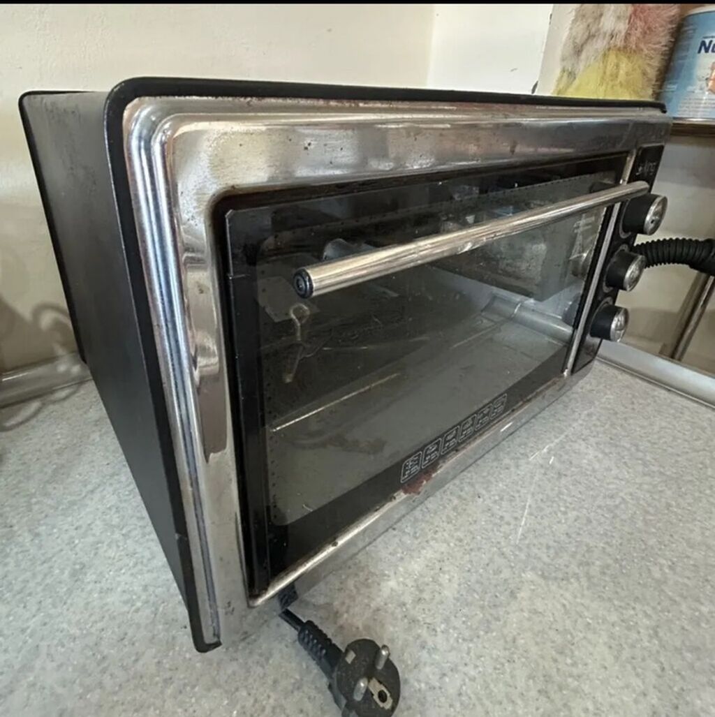 King markalı elektrik mini soba - Tezgahüstü tip, ön şüşə qapı və — Masaüstü plitələr, Bakı (3)