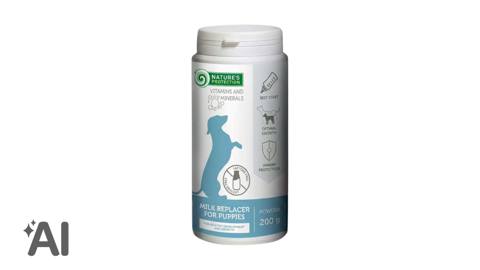 Küçüklər üçün süd əvəzləyicisi Nature's Protection Milk Replacer for Puppies, 200 q — საქონელი