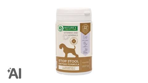 İtlər üçün yem əlavəsi Nature's Protection Stop stool eating formula, 200 q — Bakı