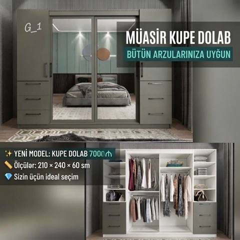 Müasir kupe dolab – bütün arzularınıza uyğun Xüsusiyyətlər: - Yeni — ucuz.mebel — Шкафтар