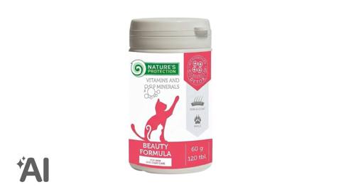 Pişiklər üçün vitamin və əlavələr NP, Pişik, Bioloji aktiv əlavə, Dəri üçün, Tük üçün, Tabletlər — Bakı