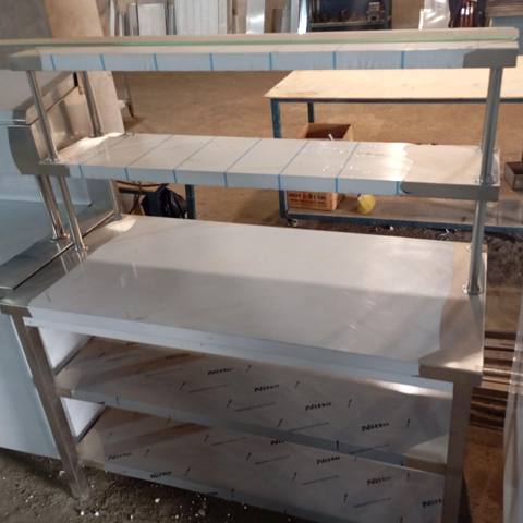Çalışma masası 304 material. 130*60*145 Təzədi yerine düz gelmediyi — 360 ₼ · Baku · Digər Çalışma masası 304 material. 130*60*145 Təzədi yerine düz gelmediyi — Baku