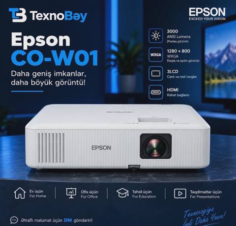 Proyektor Epson CO-W01 — Баку