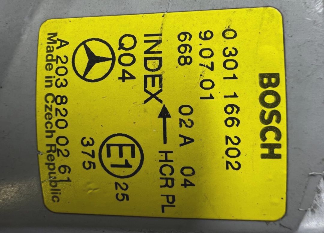Ön fara Mercedes W203 — Avtomobil işığı, Bakı (10)