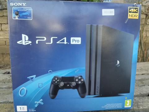 Sony PlayStation 4 Pro oyun konsolu – Jet Black - Model: PS4 Pro — 370 ₼ · Билясувар · Oyun konsolları Sony PlayStation 4 Pro oyun konsolu – Jet Black - Model: PS4 Pro — Билясувар