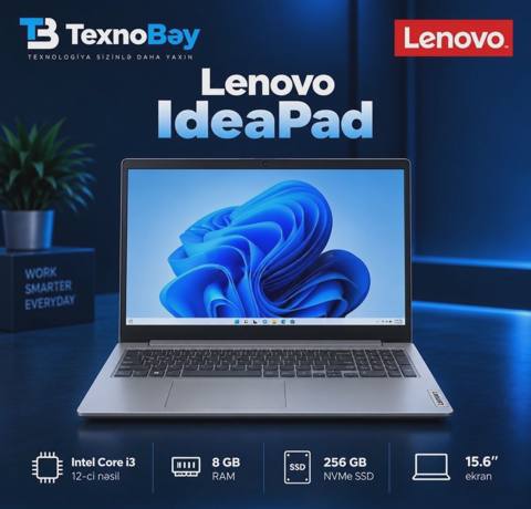 Notbuk Lenovo IdeaPad 1 — 550 ₼ · Baku · Noutbuklar Notbuk Lenovo IdeaPad 1 — Baku