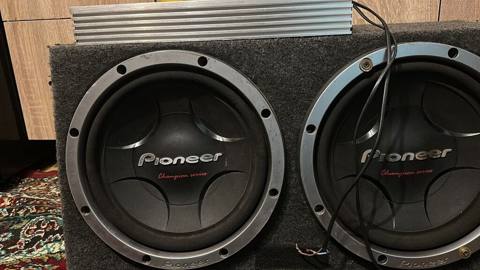 Pioneer Champion Series sabvufer sistemi – ikili 12" subwoofer qutusu — 300 ₼ · Баку · Avtomobil akustikası Pioneer Champion Series sabvufer sistemi – ikili 12" subwoofer qutusu — Баку