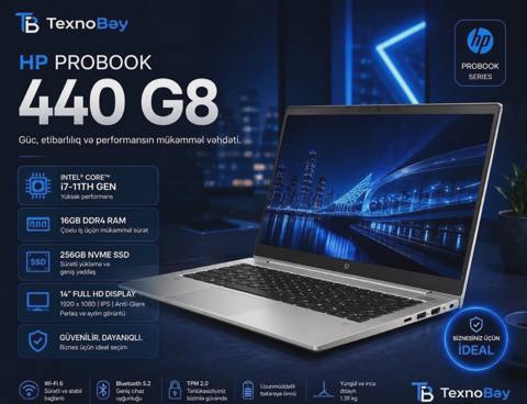 Notbuk HP ProBook 440 — 750 ₼ · Baku · Noutbuklar Notbuk HP ProBook 440 — Baku