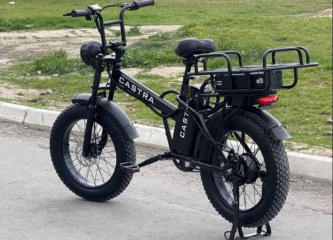 Castra elektrik velosiped 500 watt 2x 20ah batareya (100-120) km arxa — Baku