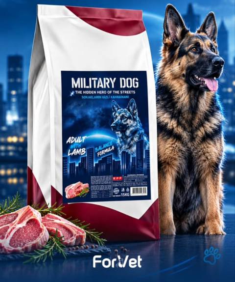 Quru yem Military Military Dog Adult, 15 kq, torba, quzu əti — 57.99 ₼ · Baku · Mallar Quru yem Military Military Dog Adult, 15 kq, torba, quzu əti — Baku