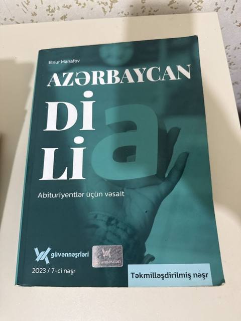 Məhsul: “Azərbaycan dili – Abituriyentlər üçün vəsait” - Müəllif — 5 ₼ · Баку · Kitablar Məhsul: “Azərbaycan dili – Abituriyentlər üçün vəsait” - Müəllif — Баку