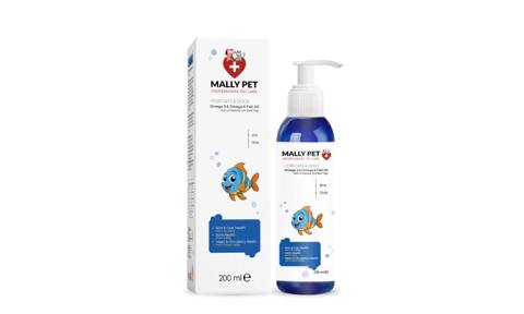 Balıq yağı Mally Pet Omega 3 & Omega 6, Pişik və itlər üçün, 200 ml — Товары