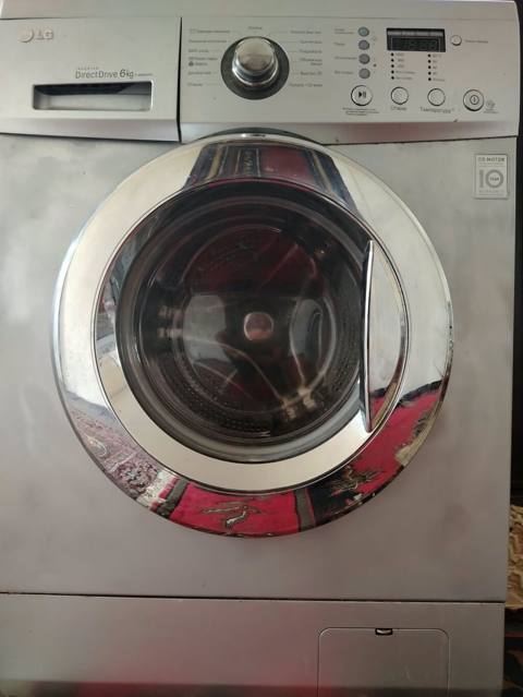 LG paltaryuyan maşın – Inverter Direct Drive, 6 kq Paltar yuyan Lg 6 — Сарай