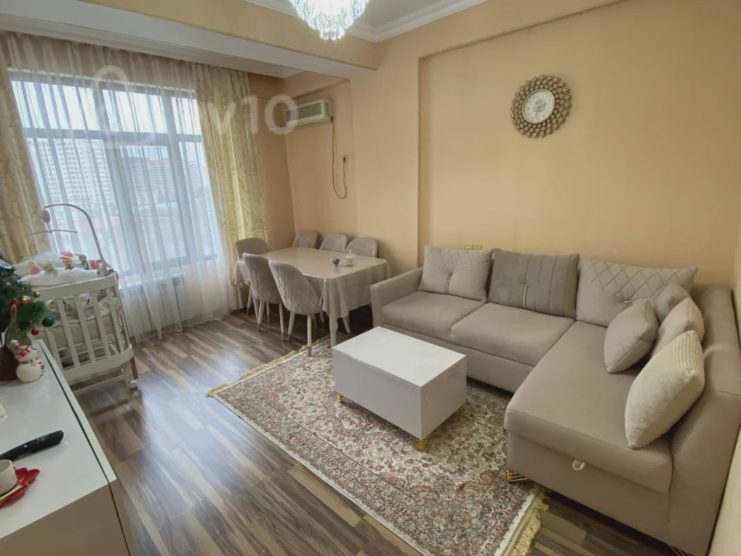 For sale: 2-room apartment (new building), 56 m² — Mənzil, Bakı